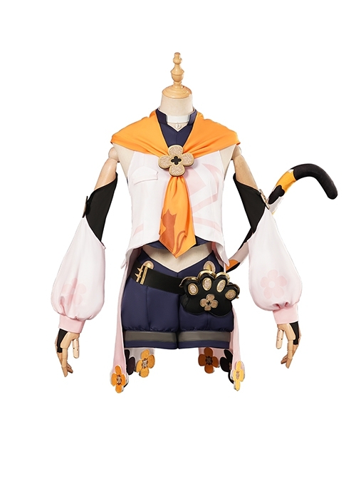 Game Genshin Impact Nahida Halloween Cosplay Costume Full Set