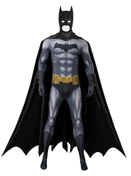 Justice League Warworld Batman Halloween Cosplay Costume Bodysuit Full Set