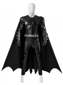 Movie The Flash Michael Keaton Version Batman Halloween Cosplay Costume Set Without Boots Without Headcover Without Logo
