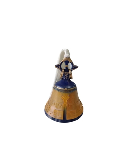 Game Genshin Impact Zhongli Halloween Cosplay Rex Lapis Costume Accessory The Bell
