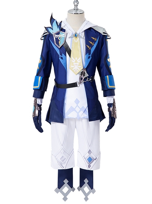 Game Genshin Impact Mika Guerrilla Squad Surveyor Halloween Cosplay Costume Full Set