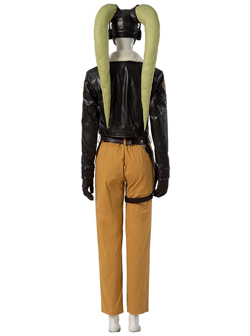 Ahsoka Star Wars Spin Off Original Series Hera Syndulla Halloween Cosplay Costume Set Without Shoes Without Earphone Without Glasses