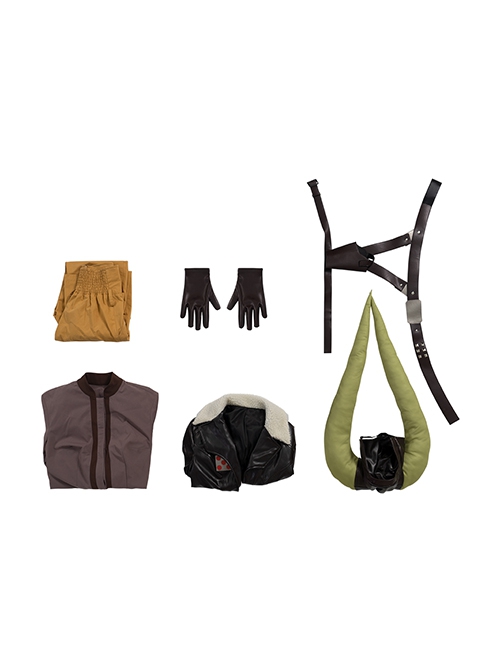 Ahsoka Star Wars Spin Off Original Series Hera Syndulla Halloween Cosplay Costume Set Without Shoes Without Earphone Without Glasses