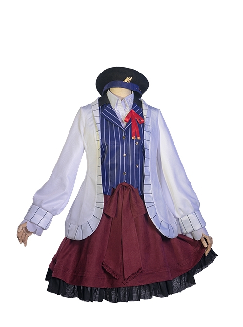 Otome Game For All Time Heroine Daily Outfit Halloween Cosplay Costume Full Set