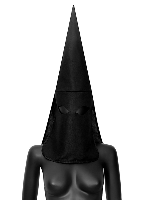 Personalized Devil Witch Peaky Face Covering Punk Hat