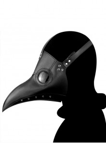 Adjustable Medieval Plague Doctor Horror Beak Punk Mask