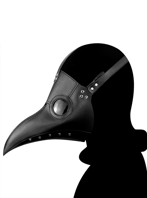 Adjustable Medieval Plague Doctor Horror Beak Punk Mask