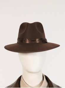 Movie Indiana Jones And The Dial Of Destiny Indiana Jones Halloween Cosplay Accessories Brown Hat