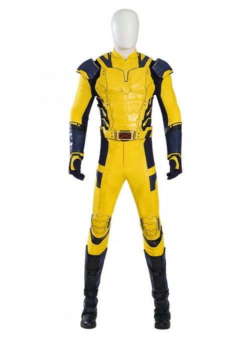 Movie Deadpool 3 Wolverine James Howlett Logan Battle Suit Halloween Cosplay Accessories Boots