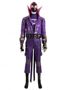 Spider-Man Across The Spider-Verse Prowler Halloween Cosplay Costume Full Set