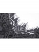 Black Lace Gothic Knitted Slim Sling Dress