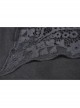 Black Lace Gothic Knitted Slim Sling Dress