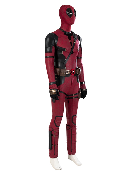Movie Deadpool 3 Wade Winston Wilson Halloween Cosplay Costume Set Without Shoes Without Props