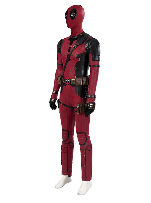 Movie Deadpool 3 Wade Winston Wilson Halloween Cosplay Costume Set Without Shoes Without Props
