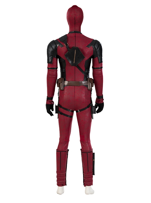 Movie Deadpool 3 Wade Winston Wilson Halloween Cosplay Costume Set Without Shoes Without Props