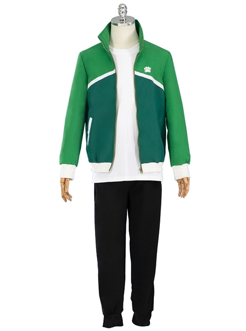 Anime Zom 100 Bucket List Of The Dead Akira Tendou Halloween Cosplay Costume Sportswear Full Set