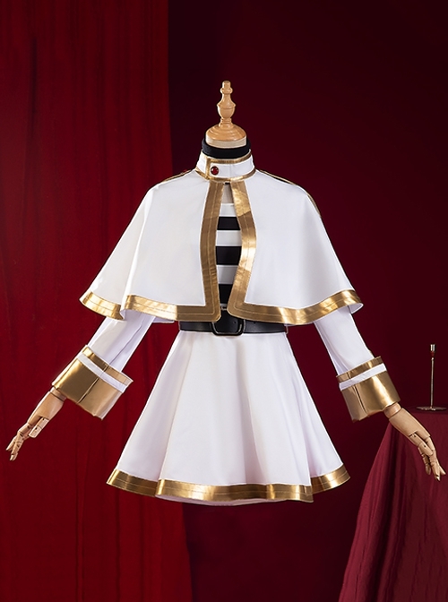 Frieren Beyond Journey's End Frieren Outfit Halloween Cosplay Costume Full Set
