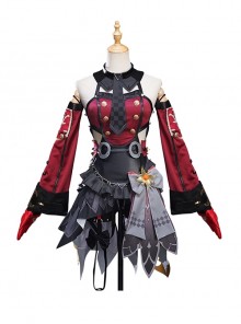 Game Genshin Impact Goth Girl M Myrianelle Halloween Cosplay Costume Full Set
