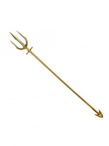 Movie Aquaman Arthur Curry Halloween Cosplay Accessories Detachable Golden Trident