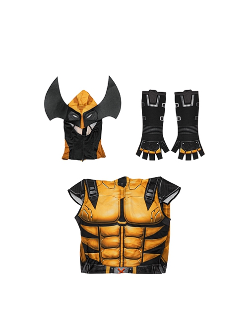 Game Marvel Future Revolution Wolverine James Howlett Halloween Cosplay Costume Set Without Wolf Paws