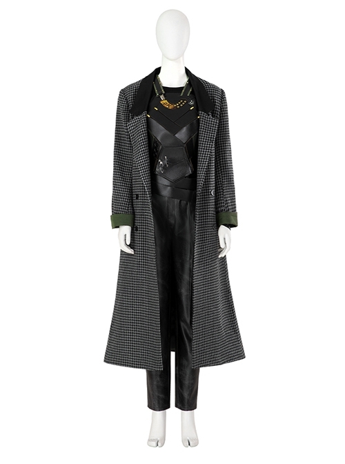 Loki Season 2 Female Loki Sylvie Lushton Halloween Cosplay Costume Set Without Shoes