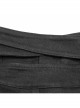 Steam Punk Female Black Hollowed Back Cross Shorts