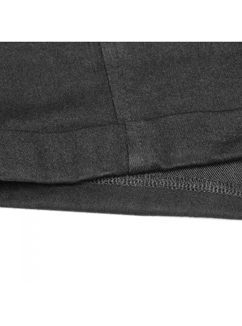 Steam Punk Female Black Hollowed Back Cross Shorts