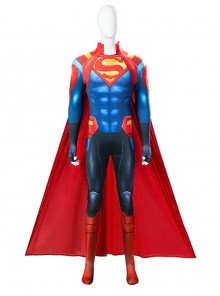 Comics Superman 2018 Superboy Jonathan Kent Halloween Cosplay Costume Bodysuit Full Set
