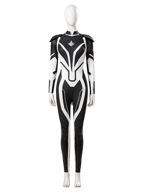 The Marvels Captain Marvel 2 Spectrum Monica Rambeau Halloween Cosplay Costume Set Without Boots