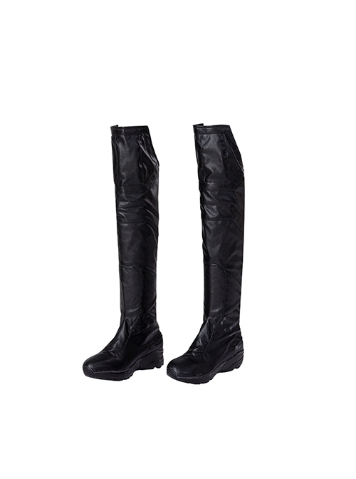 The Marvels Captain Marvel 2 Spectrum Monica Rambeau Halloween Cosplay Accessories Black Boots
