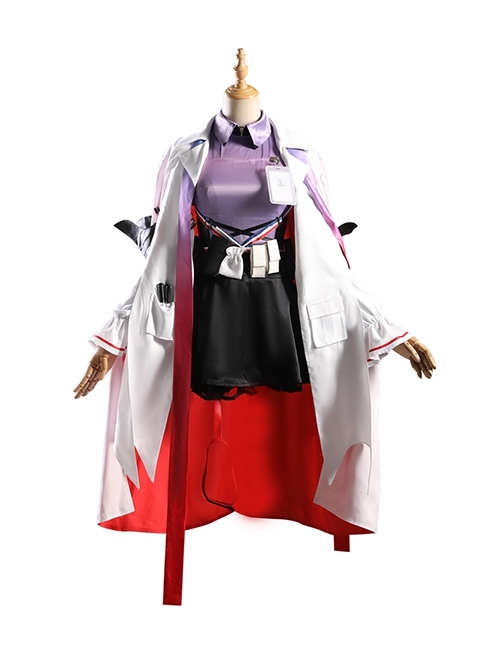 Game Arknights Eyjafjalla Halloween Cosplay Costume Full Set