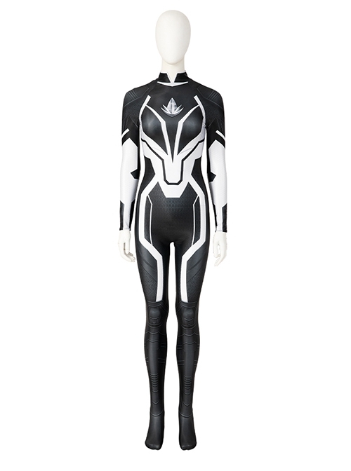 The Marvels Captain Marvel 2 Spectrum Monica Rambeau Halloween Cosplay Costume Bodysuit