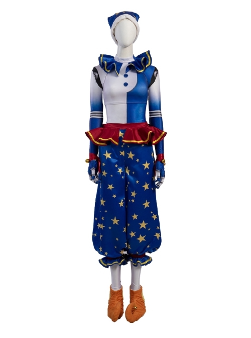 Movie Five Nights At Freddy's Moon Halloween Cosplay Costume Full Set