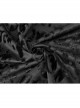 Black Composite Gothic Flocking Feather Rose Lace  Collar Small Shawl