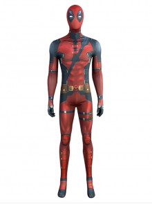 Deadpool 3 Wade Winston Wilson Movie Bodysuit Halloween Cosplay Costume Full Set