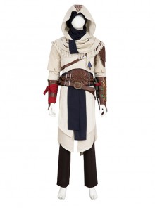 Assassins Creed Mirage Basim Ibn Ishaq Game Halloween Cosplay Costume Set Without Shoes Props