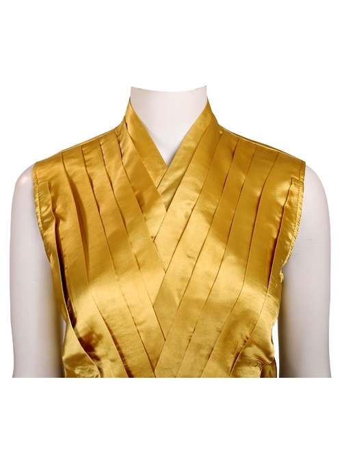 Doctor Strange Ancient One Cosplay Costume Yellow Waistcoat