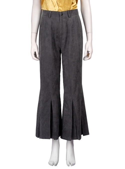 Doctor Strange Ancient One Halloween Cosplay Costume Suede Gray Trousers