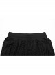 Personalized Black Horizontal Striped Hole Side Metal Ring Webbing Paired With Adjustable Elastic Elastic Waistband Gothic Style Loose Trousers