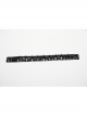 Halloween Black Faux Leather Personalized Glossy Dots And Studded Adjustable Punk Style Spiked Collar