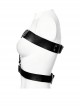 Halloween New Black Artificial Leather Simple And Versatile D-Buckle Decorated Punk Style Harness