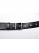 Halloween Black Double Layer Adjustable Cross Faux Leather Punk Style Men's Harness