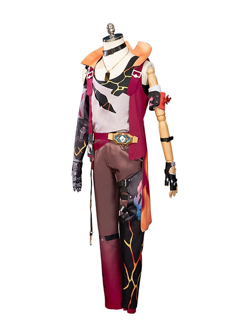 Honkai Star Rail Game Luka Halloween Cosplay Costume Full Set