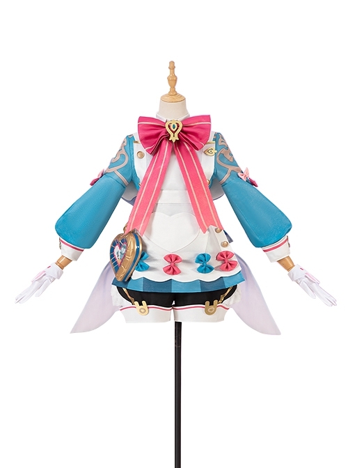 Genshin Impact Game Sigewinne Halloween Cosplay Costume Full Set