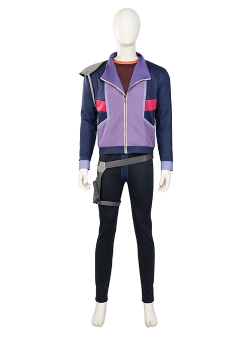 Rick And Morty Rick Comedy Halloween Cosplay Costume Set Without Shoes