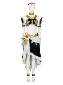 The Legend Of Zelda Tears Of The Kingdom MakeelaRiju Halloween Cosplay Costume Set Without Shoes