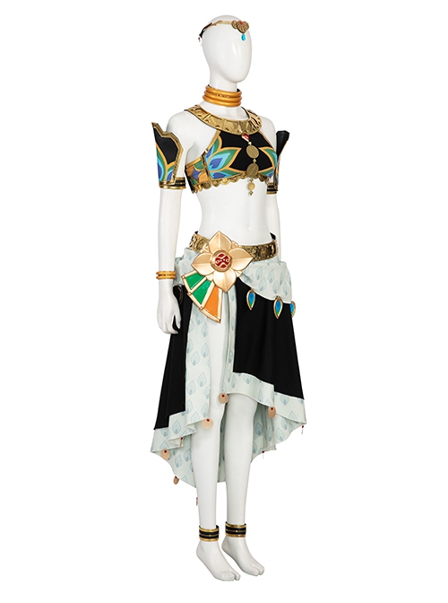 The Legend Of Zelda Tears Of The Kingdom MakeelaRiju Halloween Cosplay Costume Set Without Shoes