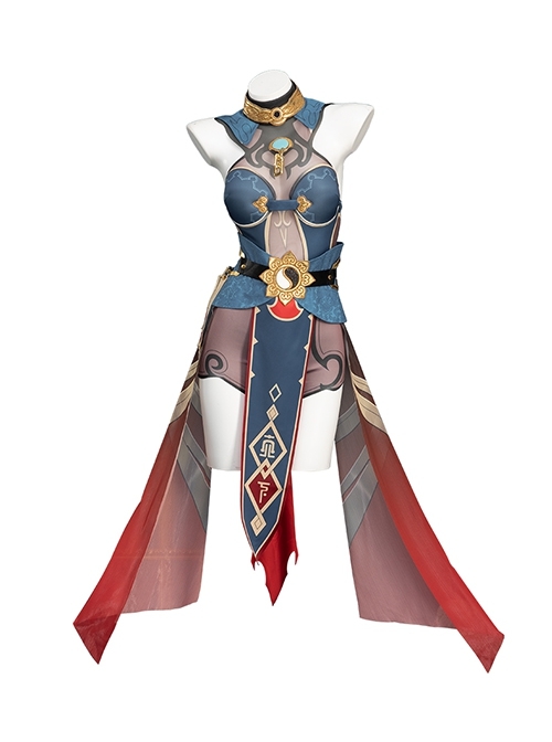 Game Honkai Star Rail Hanya Halloween Cosplay Costume Full Set