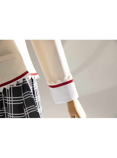 Puella Magi Madoka Magica School Uniforms Sayaka Miki Halloween Cosplay Costume Updated Version Full Set