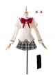 Puella Magi Madoka Magica School Uniforms Mami Tomoe Halloween Cosplay Costume Updated Version Full Set